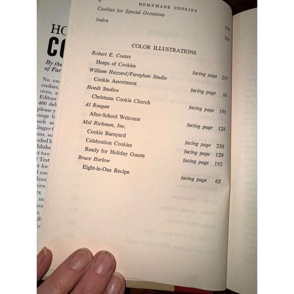 Homemade Cookies By The Food Editors Of Farm Journal First Edition 1971 Vintage - Picture 8 of 15